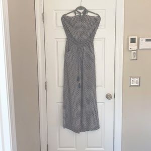 Tory Burch Full Length Halter Romper/Jumpsuit - Sm